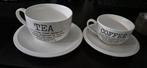 Riverdale kopjes set (koffie/thee), Huis en Inrichting, Keuken | Servies, Ophalen of Verzenden, Zo goed als nieuw, Overige stijlen