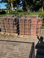 400m2 Huguenot / Edilians H10 keramische dakpannen terra, Ophalen, Gebruikt, Steen of Klei, 15 m² of meer