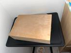 Houten Smink Kist met Spiegel, Huis en Inrichting, Ophalen of Verzenden, Gebruikt, Overige houtsoorten, Minder dan 50 cm