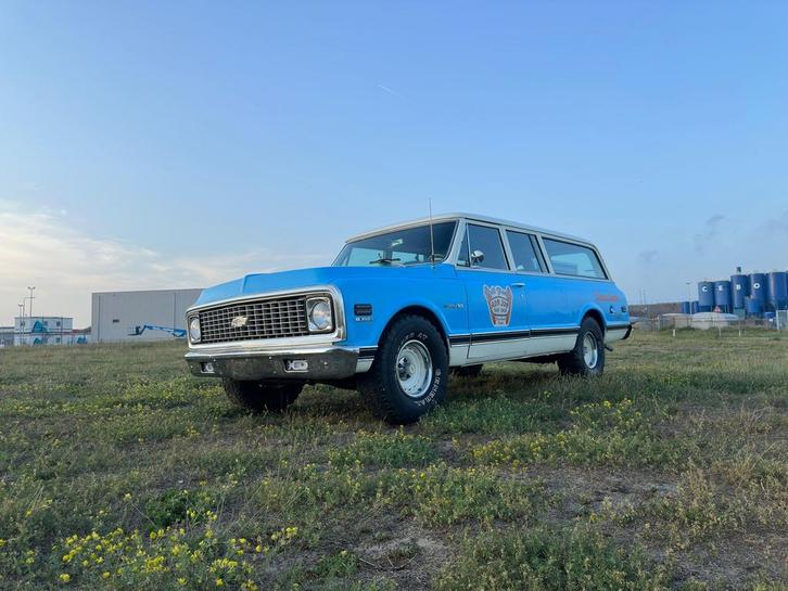 Chevrolet suburban. 1972. V8 met kenteken, Auto's, Chevrolet, Particulier, Suburban, Bluetooth, Benzine, SUV of Terreinwagen, Automaat