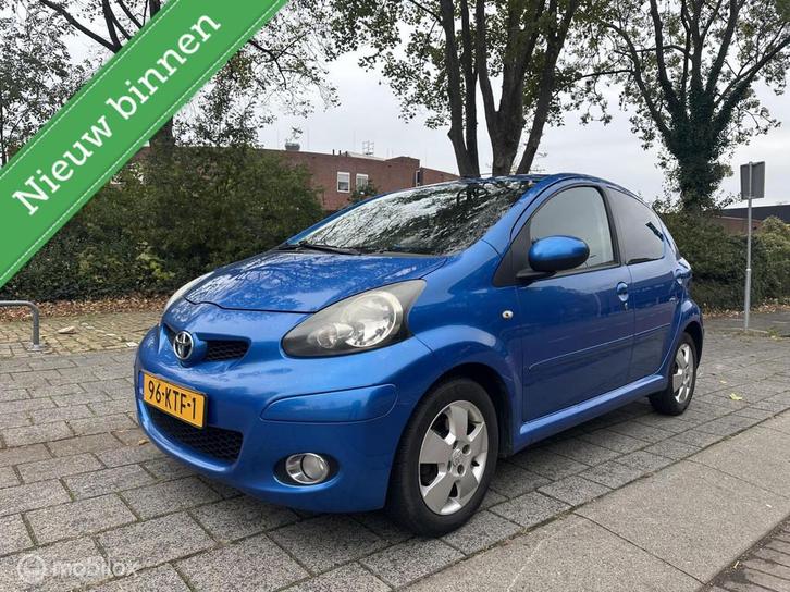 Toyota Aygo 1.0-12V Dynamic Blue, Auto's, Toyota, Bedrijf, Te koop, Aygo, ABS, Airbags, Airconditioning, Alarm, Centrale vergrendeling