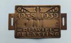 Rijwiel belasting plaatje, Ophalen of Verzenden