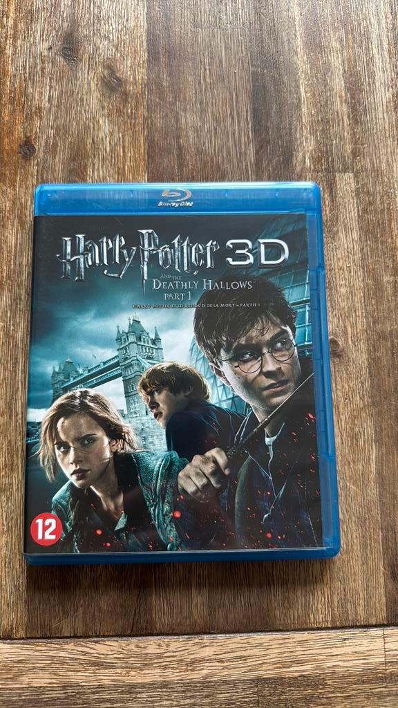 Blu-ray Harry Potter and the deathly hallows deel 1 3d, Cd's en Dvd's, Blu-ray, Zo goed als nieuw, Science Fiction en Fantasy