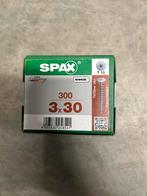 Spax Wirox achterwand schroeven 3x30 300 stuks NIEUW, Doe-het-zelf en Verbouw, IJzerwaren en Bevestigingsmiddelen, Ophalen of Verzenden