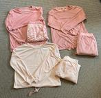 3x Zachte velours roze huispakken pyjama’s maat m, Kleding | Dames, Ophalen of Verzenden, Zo goed als nieuw, Maat 38/40 (M), Roze