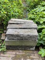 Muursteen/stapelsteen beton grijs/grind, Tuin en Terras, Minder dan 100 cm, Minder dan 25 cm, Beton, Minder dan 25 cm