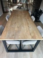 Robuuste eettafel 240x100, Ophalen, 100 tot 150 cm, 200 cm of meer, Zo goed als nieuw