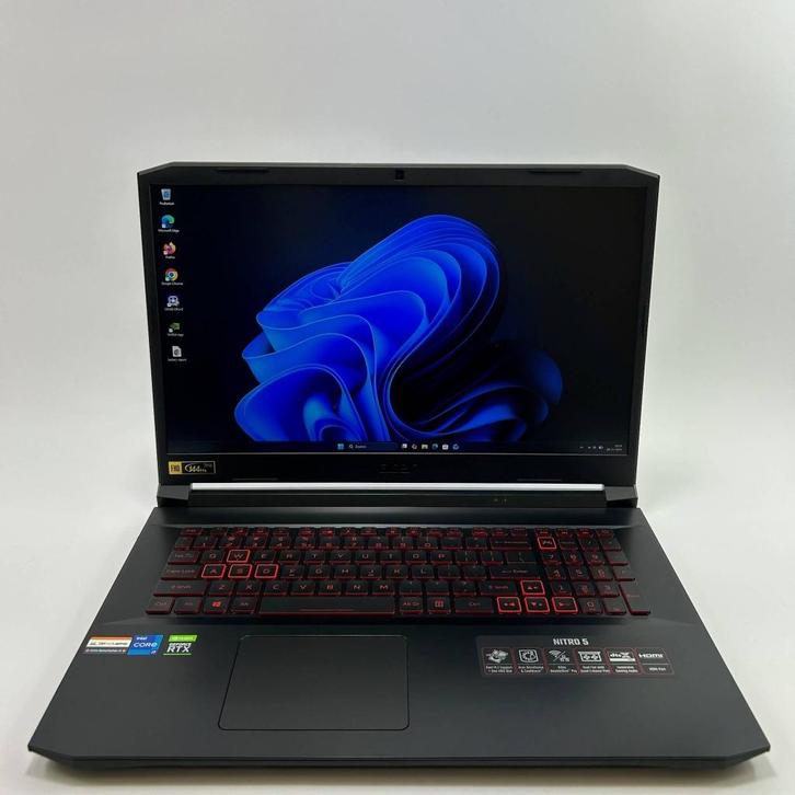 Acer Nitro 5 – 17.3 Inch – i7-11800H – RTX 3050 Ti – 16GB, Computers en Software, Windows Laptops, Refurbished, 17 inch of meer