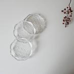 Setje geslepen onderzetters, Ophalen of Verzenden, Zo goed als nieuw, Glas of Kopje