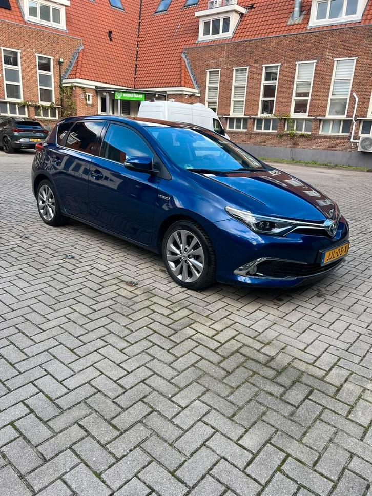 Toyota Auris Executive 1.8 Hybrid Panaromadk Aut 2017 Blauw, Auto's, Toyota, Particulier, Auris, Panoramadak, Hybride Elektrisch/Benzine