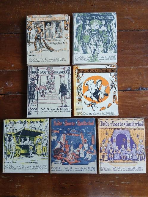 In de soete suikerbol 1ste t/m 5de boekje is eerste druk, Boeken, Kinderboeken | Jeugd | onder 10 jaar, Gelezen, Ophalen of Verzenden