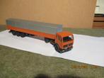 NZG  Mercedes + trailer, Hobby en Vrije tijd, Modelauto's | 1:50, Ophalen of Verzenden, Gebruikt, Bus of Vrachtwagen, NZG