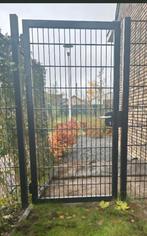 Enkele looppoort, dubbelstaafmat 8/6/8, deur 100 cm, Ophalen, Zo goed als nieuw, Looppoort, 150 tot 200 cm