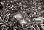Amsterdam Centrum - Dam Monument Kon. Paleis luchtfoto, Verzenden, 1960 tot 1980, Ongelopen, Noord-Holland
