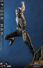 Hot Toys Spiderman black & gold suit, Ophalen of Verzenden, Zo goed als nieuw