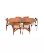 Vintage XXL verlengbare eettafel, Gudme Møbelfabrik ‘60, Huis en Inrichting, Tafels | Eettafels, 200 cm of meer, Zo goed als nieuw