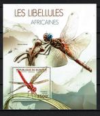 burundi 2012 pf blok libellen dragonfly insecten insects 2, Ophalen of Verzenden, Postfris, Dier of Natuur