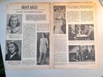 Artikel Grace Kelly 1954., Verzamelen, Ophalen of Verzenden, Gebruikt, Overige typen