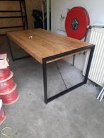 eet tafel met 4 stoelen, Ophalen, Gebruikt, 200 cm of meer, 50 tot 100 cm