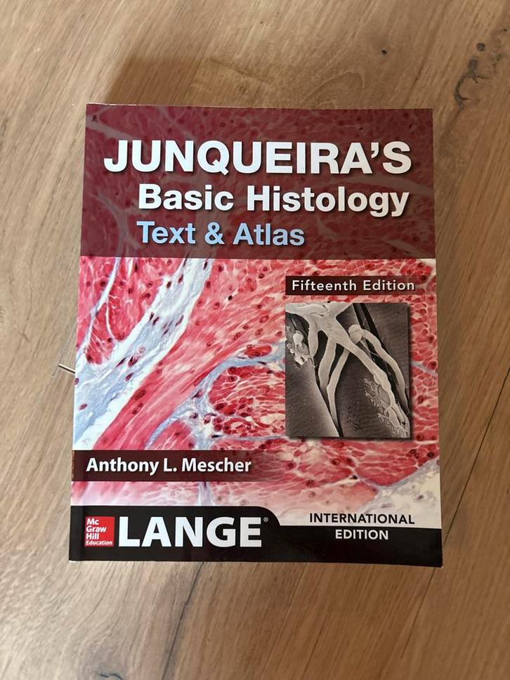 Junqueira's Basic Histology - 15e editie, Boeken, Studieboeken en Cursussen, Zo goed als nieuw, WO, Beta, Verzenden