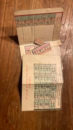 Tabak bonnen boekje Rotterdam, Verzamelen, Militaria | Tweede Wereldoorlog, Nederland, Ophalen of Verzenden