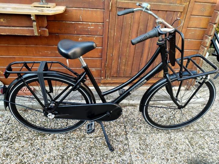 Mooie POPAL Transportfiets 28" 50cm 3v NAGEKEKEN & RIJKLAAR, Fietsen en Brommers, Fietsen | Dames | Damesfietsen, Gebruikt, Overige merken