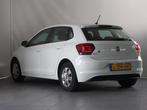 Volkswagen Polo 1.0 MPI Trendline (bj 2018), Stof, Gebruikt, Wit, Bedrijf