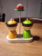 Alessi peper en zoutstel mr en mrs Chin, Huis en Inrichting, Keuken | Keukenbenodigdheden, Ophalen of Verzenden, Gebruikt