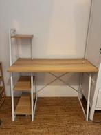 Modern bureau met opbergrek – in goede staat, Huis en Inrichting, Bureaus, Ophalen, Zo goed als nieuw