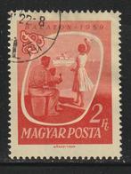 Hongarije 1959 - Vakantiegangers, Ophalen of Verzenden, Gestempeld