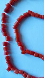 Oud Lot/snoer dikke Bloedkoralen, Sieraden, Tassen en Uiterlijk, Antieke sieraden, Verzenden, Overige materialen, Overige typen