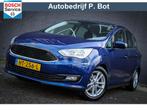 Ford C-MAX 1.0 Trend /Trekhaak/Navi/Airco (bj 2016), Voorwielaandrijving, Stof, Blauw, Origineel Nederlands