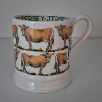 Emma Bridgewater mok 0.5 1/2 pint Jersey koe nieuw  beschikbaar voor biedingen