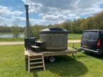HOUTGESTOOKTE HOTTUBS TE HUUR – 6-PERSOONS JACUZZI, Ophalen, Zo goed als nieuw, Overige typen