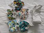 Petit Lulu wasbare luiers newborn, Ophalen of Verzenden, Zo goed als nieuw, Jongetje of Meisje