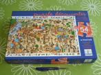 Djeco zoekpuzzel - De Indianen - 54 stukjes inclusief poster, Ophalen of Verzenden, Meer dan 50 stukjes, Gebruikt, 4 tot 6 jaar