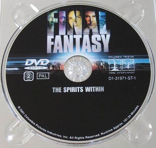 Dvd *** FINAL FANTASY *** The Spirits Within 2-Disc, Cd's en Dvd's, Dvd's | Science Fiction en Fantasy, Zo goed als nieuw, Science Fiction