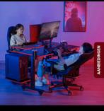 In hoogte verstelbaar bureau met wielen, Stralex, Elektrisch, Ophalen of Verzenden, Example address 123, Example city