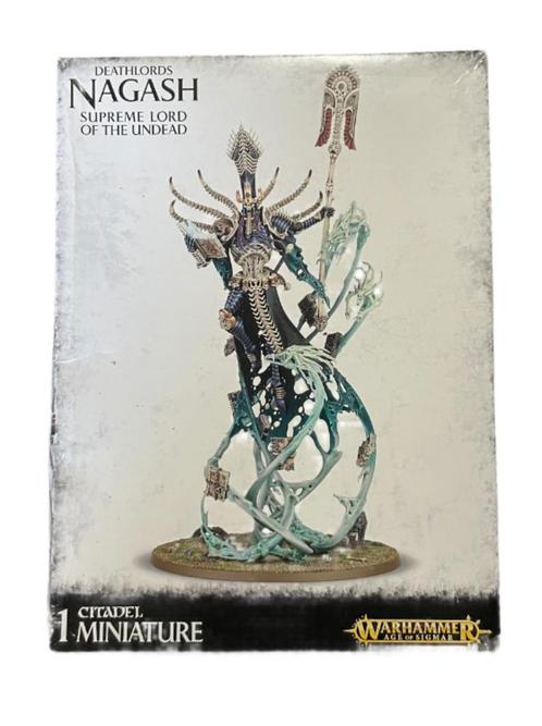 Warhammer AOS Deathlords Nagash Supreme Lord of Undeath, Hobby en Vrije tijd, Wargaming, Zo goed als nieuw, Warhammer, Figuurtje(s)