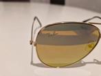 Ray-Ban Aviator Zonnebril - Goudkleurig, Zonnebril, Geel, Ophalen of Verzenden, Zo goed als nieuw