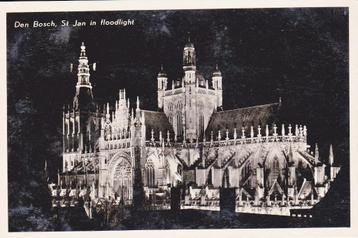 00491 Den Bosch - St. Jan in floodlight - gel. 1955 beschikbaar voor biedingen