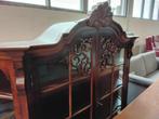 Buikkast (vitrine), oud model., Huis en Inrichting, Kasten | Vitrinekasten, Ophalen, Gebruikt, 200 cm of meer, 150 tot 200 cm