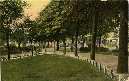 Plantsoen Zuiddijk. Zaandam. - ongelopen, Verzamelen, Ansichtkaarten | Nederland, Ongelopen, Noord-Holland, 1920 tot 1940, Ophalen of Verzenden