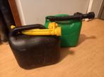 2 jerrycans 5 liter met tuit, Auto diversen, Overige Auto diversen, Ophalen