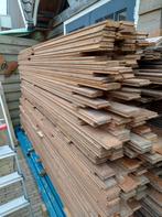 108 m2 tropische hard houten planken, Zo goed als nieuw, Hout, Ophalen