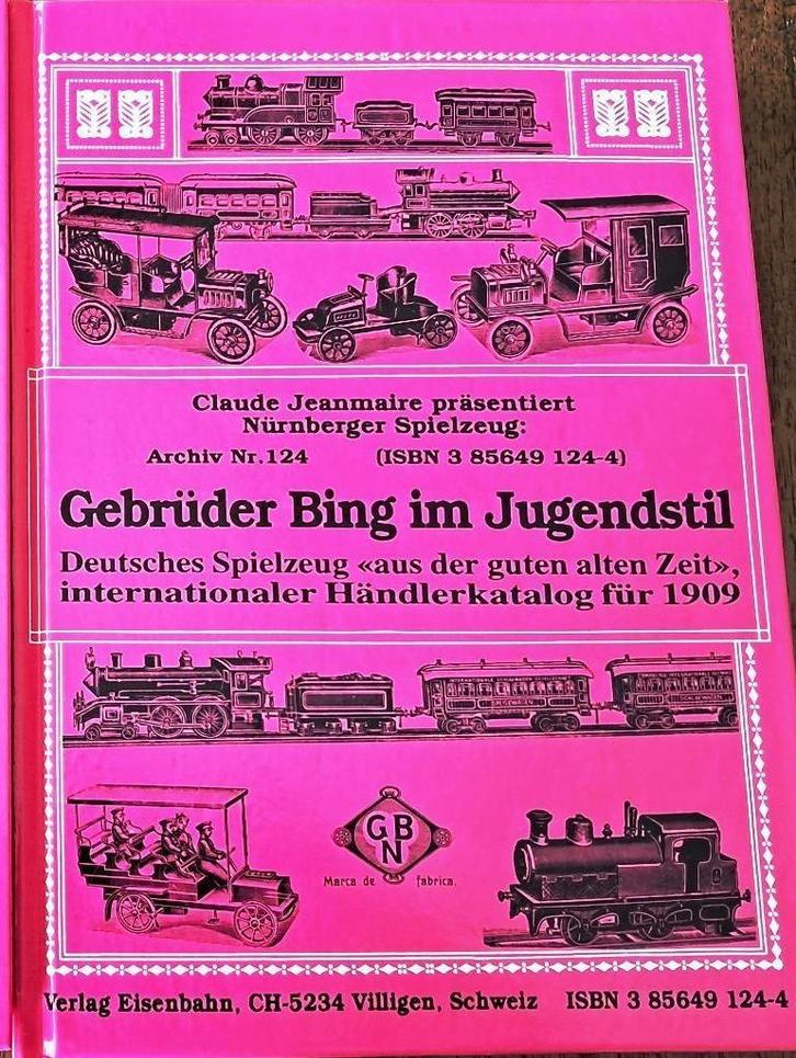 Spoor 0 gebrüder Bing im Jugendstil – Claude Jeanmairie, Antiek en Kunst, Antiek | Speelgoed, Ophalen of Verzenden