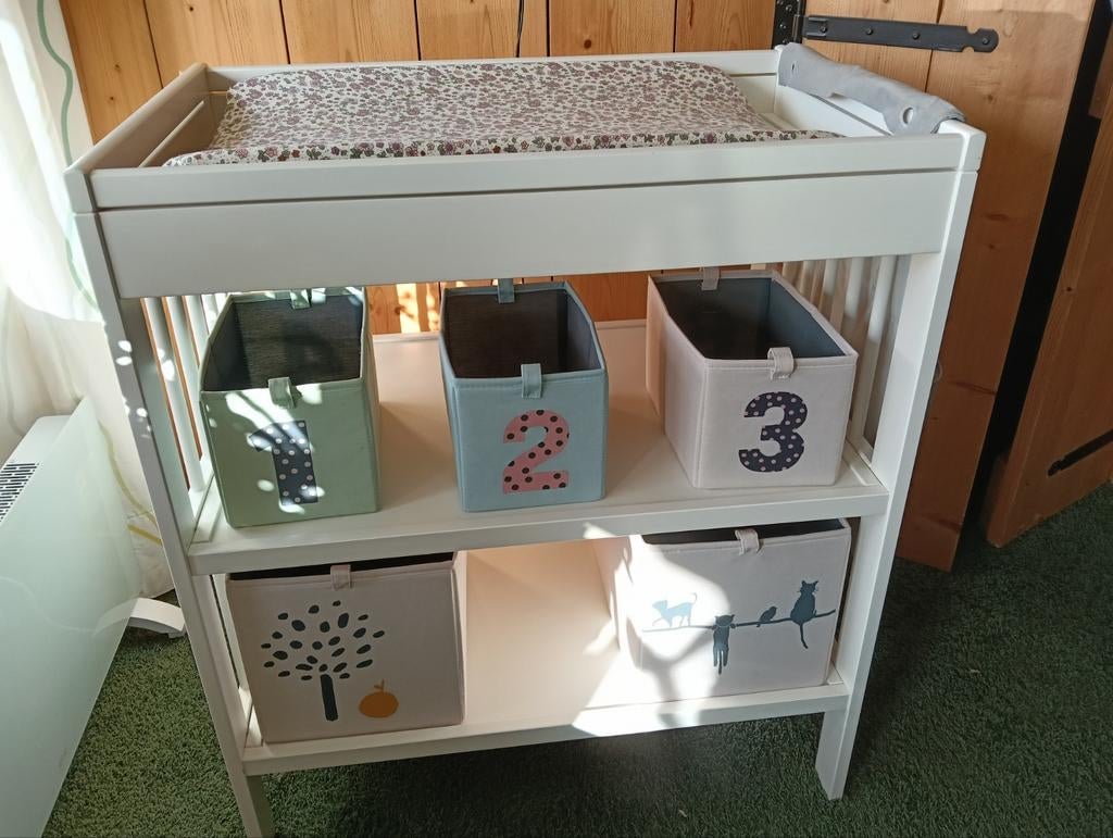 Zo goed als nieuwe commode met accessoires, Ophalen, 50 tot 70 cm, Zo goed als nieuw, 75 tot 100 cm