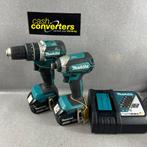 Makita DTD153 Slagtol+DHP484 Accuboor |2xaccu+lader | 387632, Doe-het-zelf en Verbouw, Gereedschap | Boormachines, Boormachine
