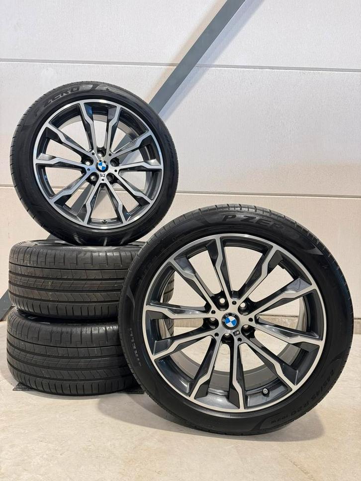 20 INCH BMW 699M ORIGINEEL X3 G01 X4 G02 IX3 G08, Auto-onderdelen, Banden en Velgen, Banden en Velgen, Zomerbanden, 20 inch, 275 mm