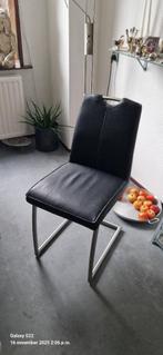 Gratis Afhalen Eetkamer stoelen, Huis en Inrichting, Ophalen, Gebruikt, Zwart, Metaal